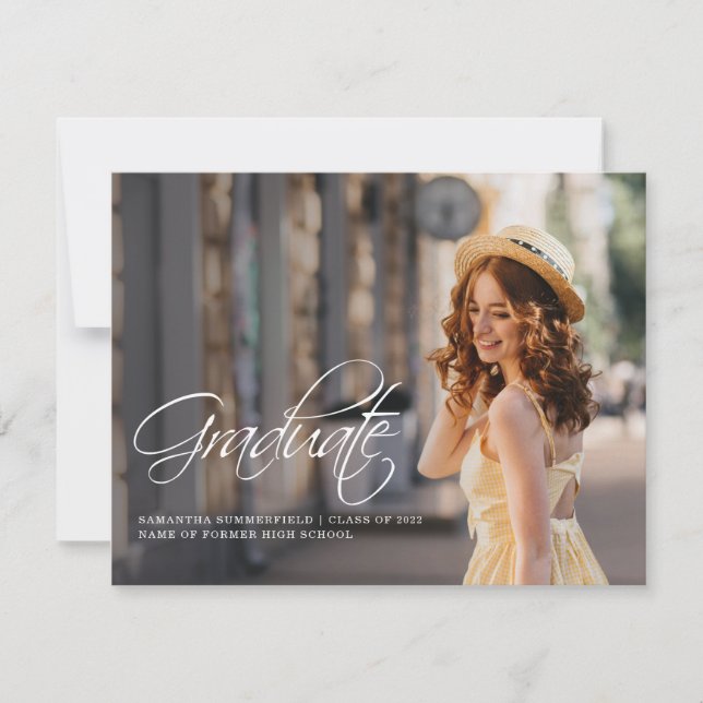 Anúncio de Graduação de Foto em Formando 2025 (Frente)