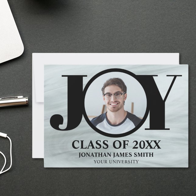 Anúncio de Graduação de Foto em Tipografia Moderna (Criador carregado)