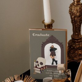 Anúncio de Graduação de Foto na Academia Dark