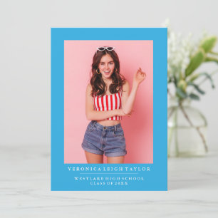 ANÚNCIO DE GRADUAÇÃO DE FOTOGRAFIA MINIMALISTA BÁS