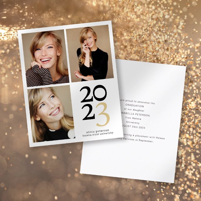 Anúncio de Graduação de Fotografias 2023 (Criador carregado)