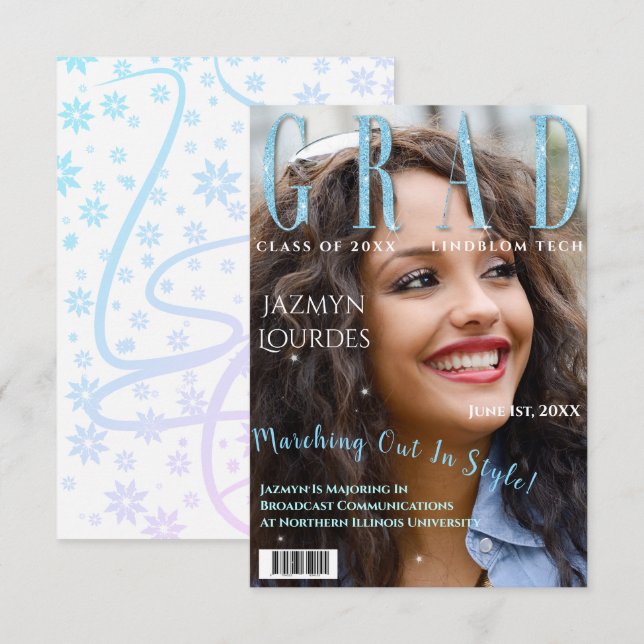 Anúncio de Graduação de Fotografias do Cobrir Revi (Frente/Verso)