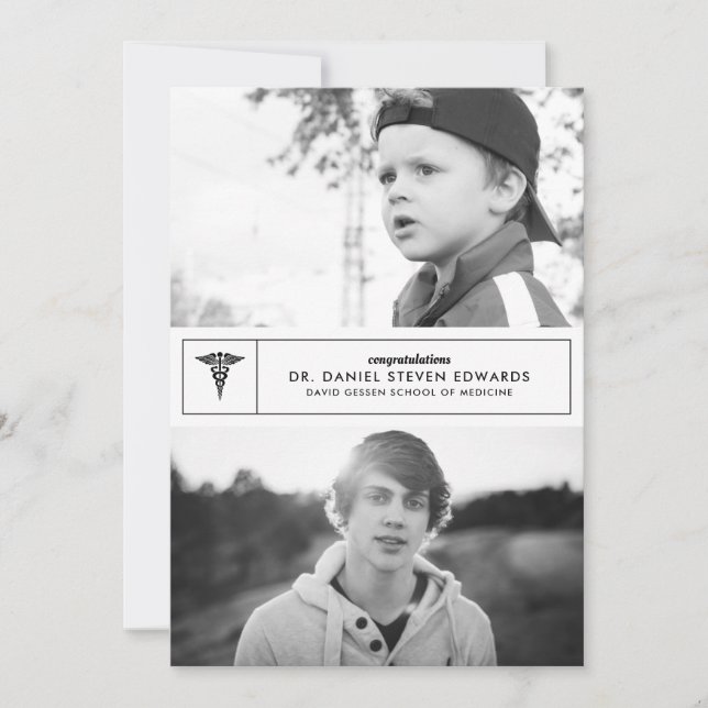 Anúncio de Graduação de Fotografias do & Now 2 (Frente)