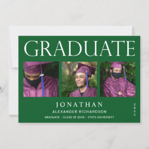 Anúncio de Graduação de Fotografias Moderno 4 -
