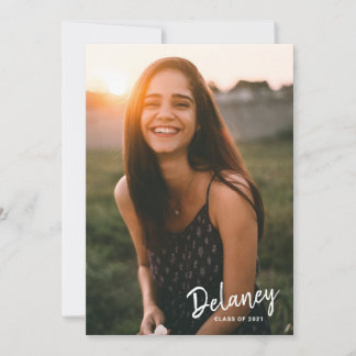 Anúncio de Graduação de Fotos Autografada da Carte