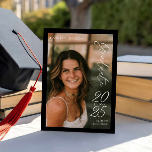 Anúncio de Graduação de Fotos Classe Moderna 2025
