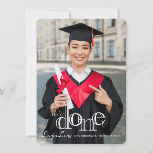 Anúncio de Graduação de Fotos Concluído