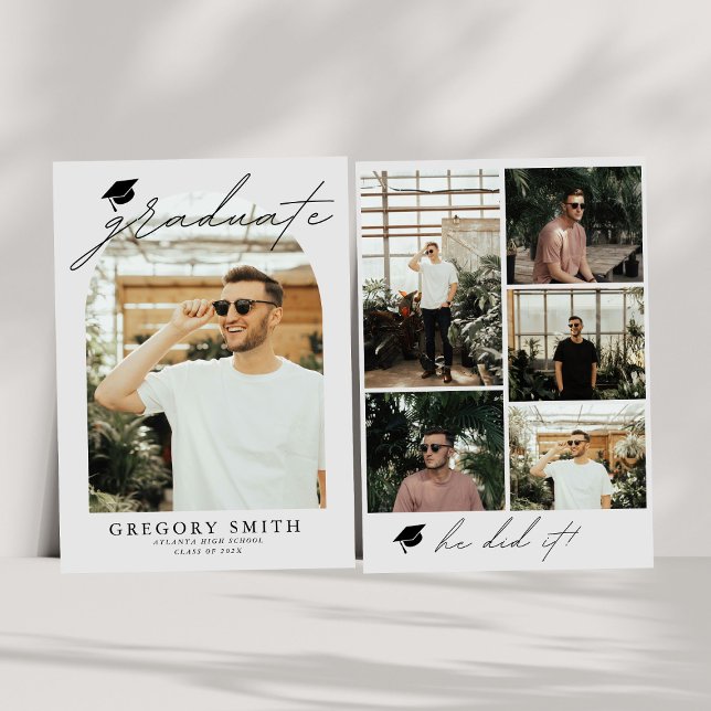 Anúncio de Graduação de Fotos do Arch Modern 6 (Criador carregado)