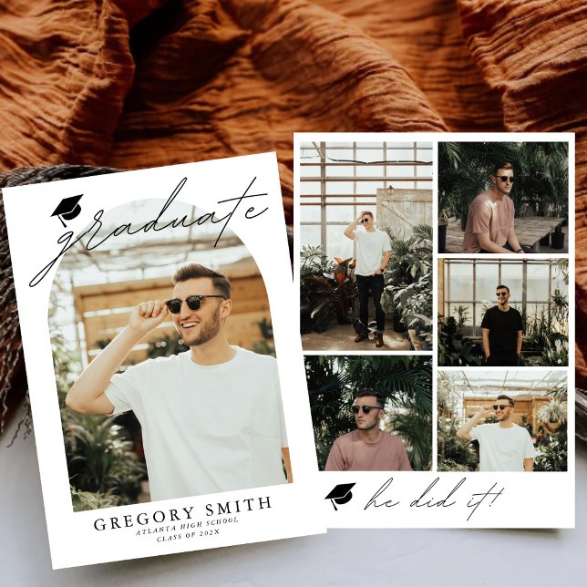 Anúncio de Graduação de Fotos do Arch Modern 6 (Criador carregado)