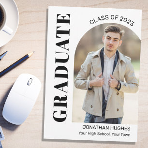 Anúncio de Graduação de Fotos Moderna
