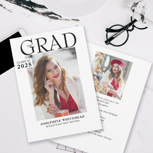 Anúncio de Graduação de Fotos Moderna