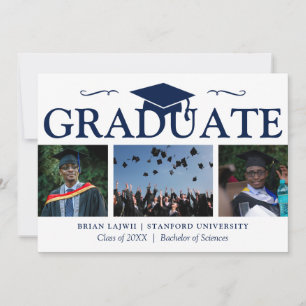 Anúncio de Graduação de Fotos Moderno 3