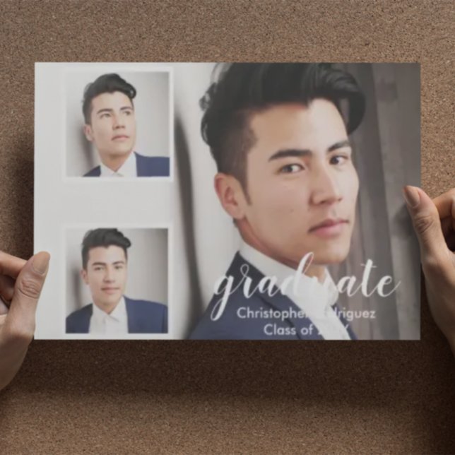 Anúncio de Graduação de Fotos Moderno 3 (Criador carregado)