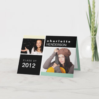 Anúncio de graduação de fotos personalizadas em pr