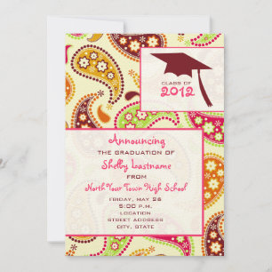 Anúncio de graduação de Paisley 2012