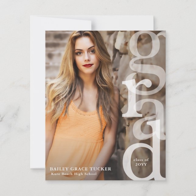 Anúncio de Graduação de Sobreposição de FORMANDO S (Frente)