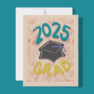 Anúncio de Graduação do Estilo Grunge 2025