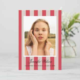 Anúncio de graduação do Formando clássico