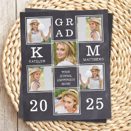 Anúncio de Graduação do Orçamento de Foto Rustic 6