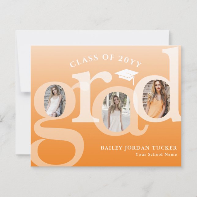 Anúncio de Graduação do Orçamento do FORMANDO Lara (Frente)