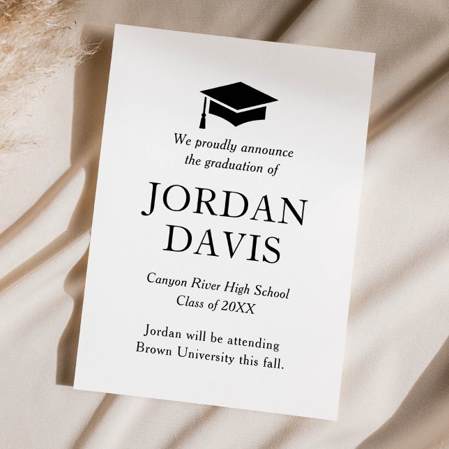 Anúncio de graduação do Segundo grau clássico (Criador carregado)