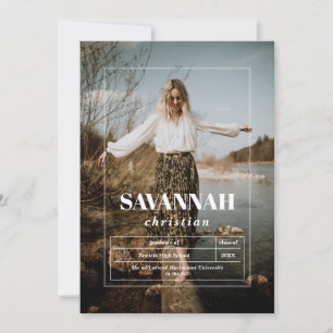 Anúncio de Graduação do Segundo grau de Foto