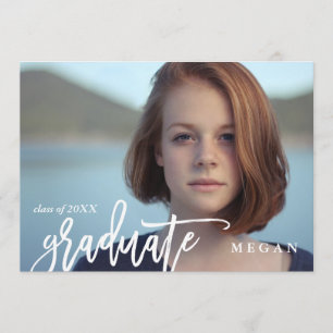 Anúncio de Graduação do Tipo de Pincel Moderno