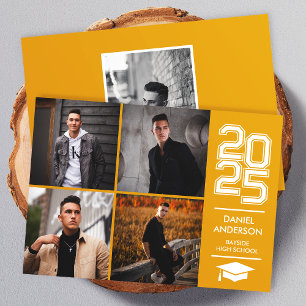 Anúncio de Graduação em Foto Quadrada Moderna em D