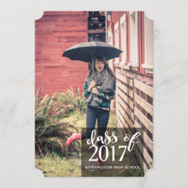 Anúncio de Graduação em Parede Brick