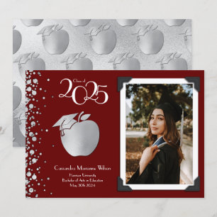 Anúncio de Graduação em Prata na Educação de 