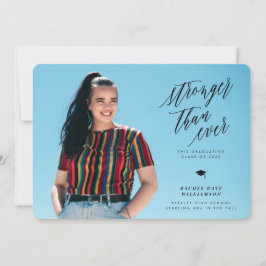 Anúncio de Graduação Mais Forte que Nunca