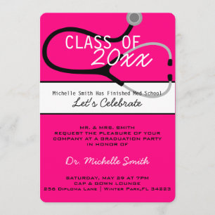 Anúncio de Graduação Médica Stethoscope