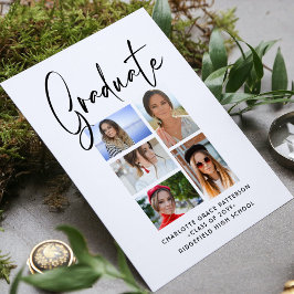 Anúncio de Graduação Multifotográfica de Script El