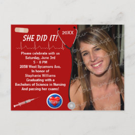 Anúncio de Graduação na Escola de Enfermagem