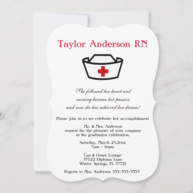 Anúncio de Graduação na Escola de Enfermagem Trend (Frente)