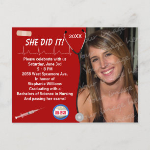 Anúncio de Graduação na Faculdade de Medicina e En