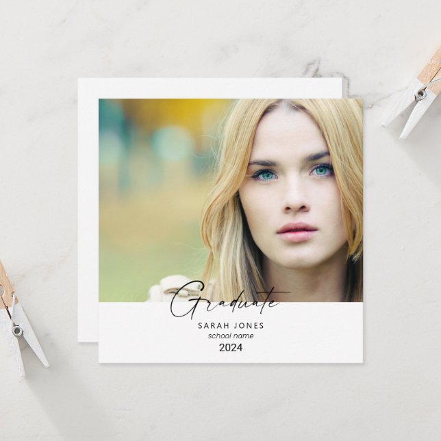 Anúncio de Graduação na Praça de Fotos do Solteiro (Frente/Verso In Situ)