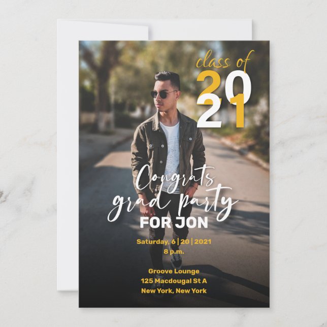 Anúncio de Graduação; Partido (Frente)