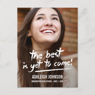 Anúncio de Graduação por Traço Confiante