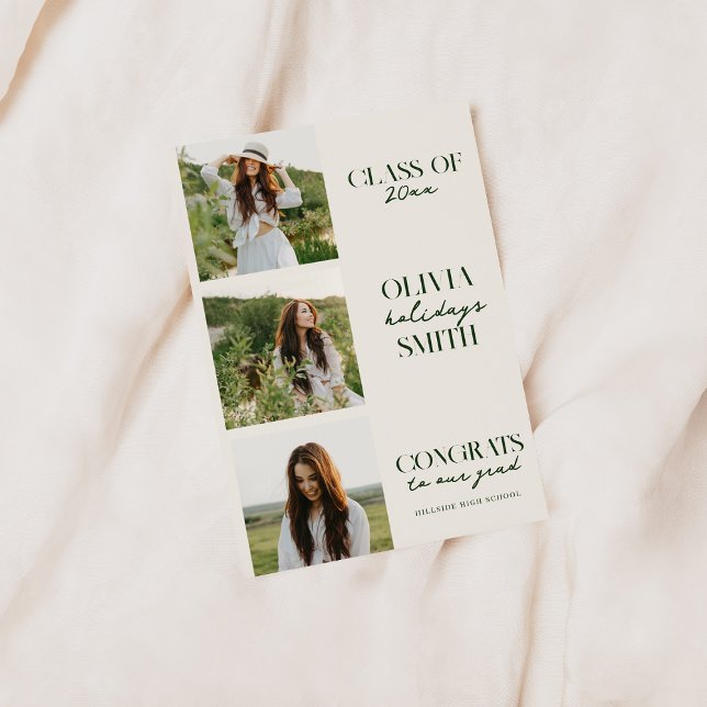 Anúncio de Graduação Simples com Fotos (Criador carregado)