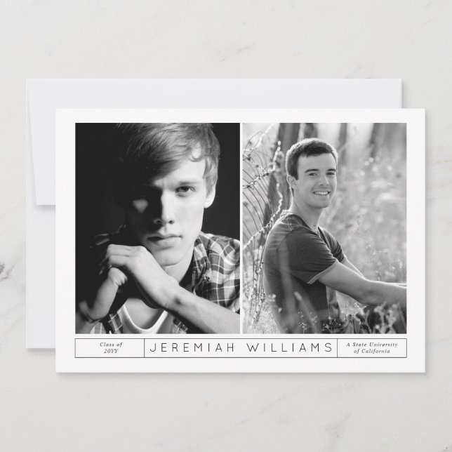 Anúncio de Graduação Yin & Yang (Frente)