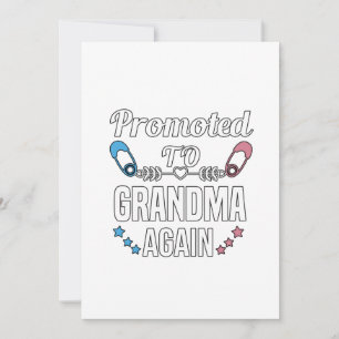 Anúncio de Gravidez Bonita:Promovido à Vovó