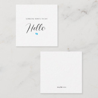 ANÚNCIO DE GRAVIDEZ Cartão de Revenda para Bebês