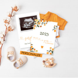 Anúncio de Gravidez Citrus