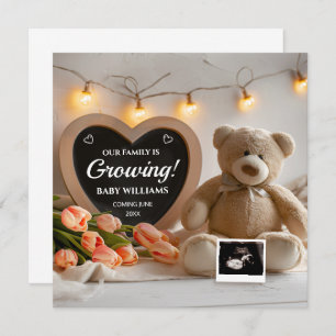 Anúncio de Gravidez com Nascimento em Julho