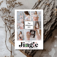 Anúncio de gravidez com várias fotos