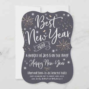 Anúncio de Gravidez de Ano Novo 2018