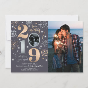 Anúncio de Gravidez de Ano Novo 2019