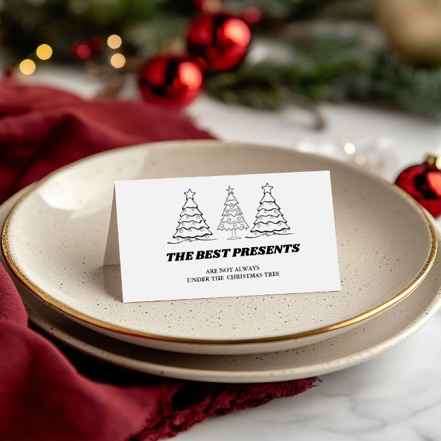 Anúncio de gravidez de Natal com foto de Baby Scan (Criador carregado)