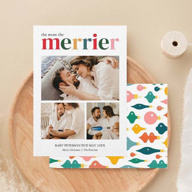 Anúncio de Gravidez de Natal: Quanto Mais, Melhor (Criador carregado)